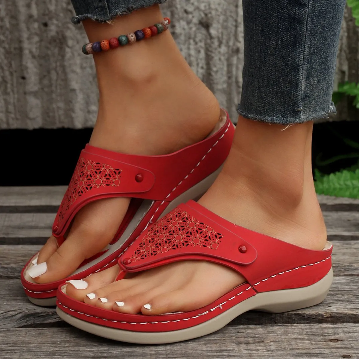 Zoraida® | Orthopedic Leather Hiking Sandals